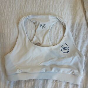 White Rumble Sports Bra